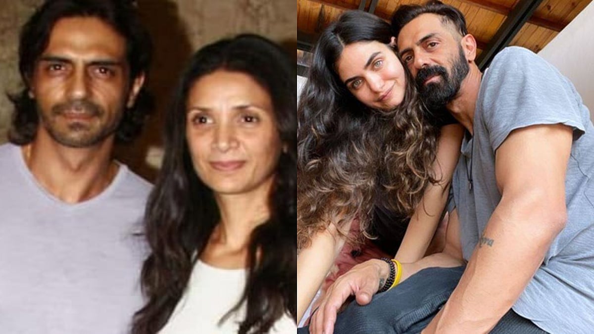 Instagram : Arjun Rampal with his ex-wife Mehr Jesia and girlfriend Gabriella Demetriades
